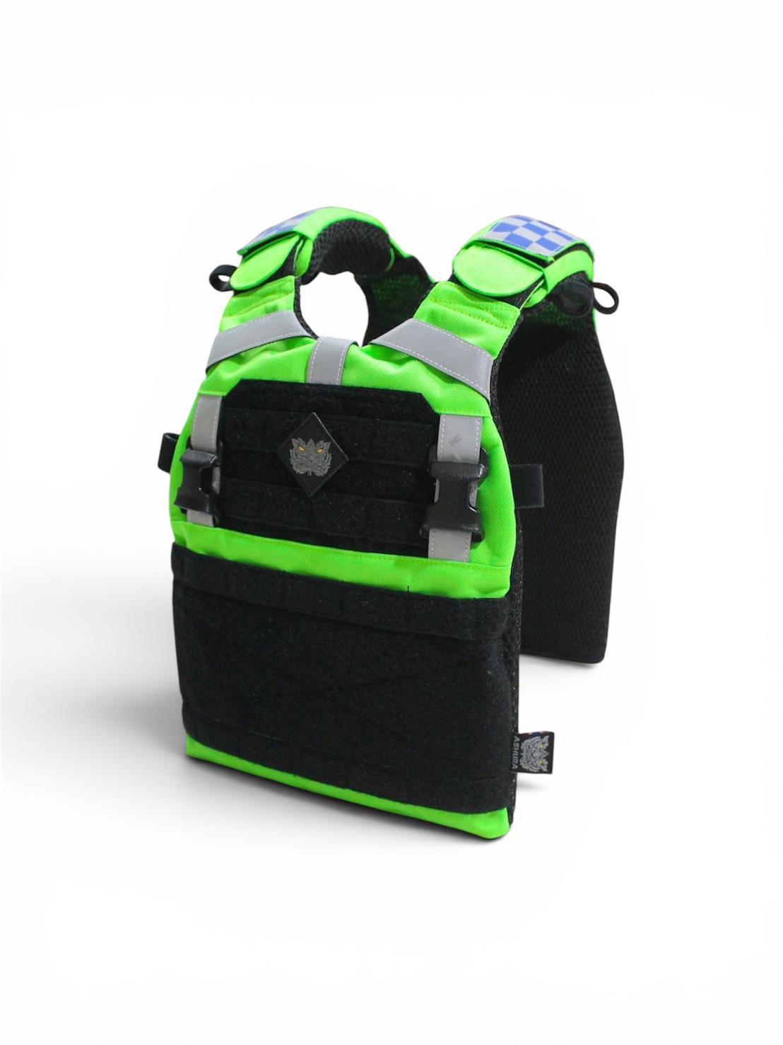 ASHURA RESCUE FORCE BASE 10*12 - LEMON LIME + ASHURA SHOULDRPAD BRITISH - Image 2