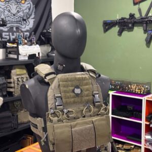 ASHURA APC BASE 10×12 + AOC CUMMERBUND + Quad 5.56 – RANGER GREEN